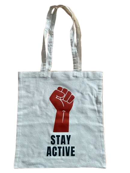 Tote Bag "Stay Active"