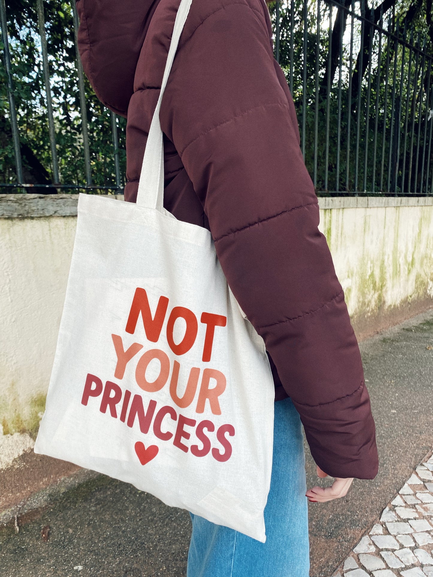 Tote Bag "Not your Princess"