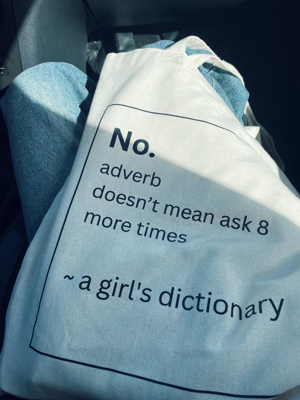 Tote Bag "No."