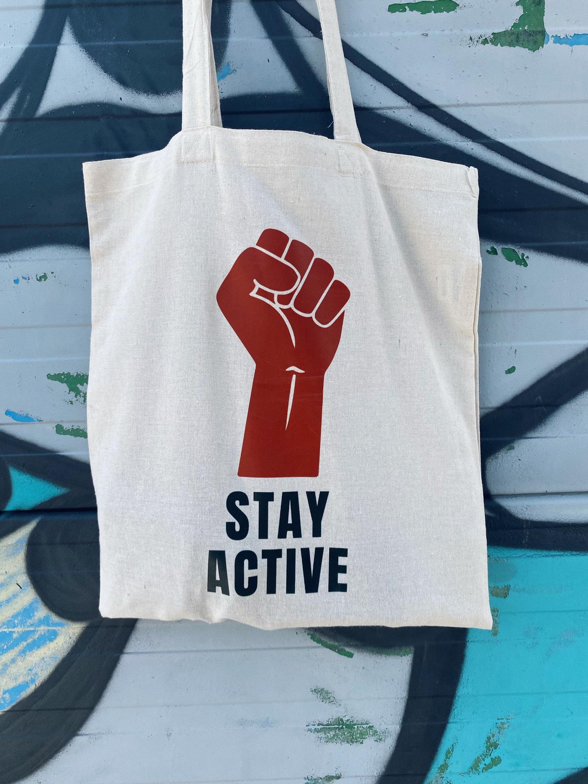 Tote Bag "Stay Active"